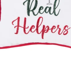 C&F Home Santa's Real Helpers Pillow -Home Improvement Store GUEST bbe879b3 0e5d 40dc bd9b d3c86848859e