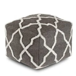 B Sides Moroccan Inspired Pouf - Anji Mountain -Home Improvement Store GUEST c01b0ab9 60a4 496f b00b c3d421501add