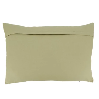 Saro Lifestyle Dash Line Throw Pillow With Poly Filling 1 Saro Lifestyle Dash Line Throw Pillow With Poly Filling