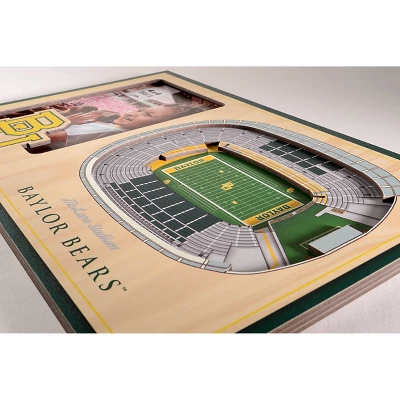 4" X 6" NCAA Baylor Bears 3D StadiumViews Picture Frame 2 4" X 6" NCAA Baylor Bears 3D StadiumViews Picture Frame - Image 2