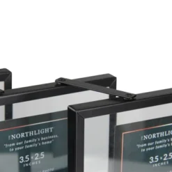 Northlight 20" Contemporary Collapsible Rectangular 4" X 6" Photo Picture Frame - Black -Home Improvement Store GUEST c2e9bdb8 d4c4 4d2d 942a 9ab012f14208
