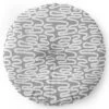 Holli Zollinger Ceres Ani Grey Round Floor Pillow - Deny Designs
