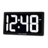 AcuRite 10" Digital Led Table Clock White