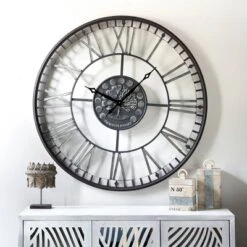 Metal Analog Roman Numerical Wall Clock Black - StyleCraft 9 Metal Analog Roman Numerical Wall Clock Black - StyleCraft -Home Improvement Store GUEST cb285a59 780f 4a3b a730 17ca6aa83855