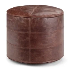 Darian Round Pouf - WyndenHall -Home Improvement Store GUEST cc54d251 85d0 4e98 977f 94d50ec4e881