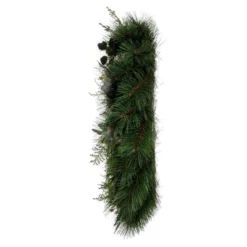 Vickerman 30" Artificial Long Leaf Pine With Seeded Cedar, Eucalyptus Foliage, And Pinecones Wreath -Home Improvement Store GUEST cc56e6cc 694e 40be 8e19 52c5ac9d0c29