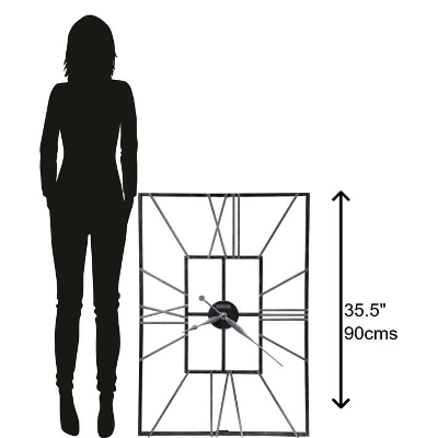 Howard Miller 625593 Howard Miller Park Slope Wall Clock 625593 Metal 2 Howard Miller 625593 Howard Miller Park Slope Wall Clock 625593 Metal - Image 2