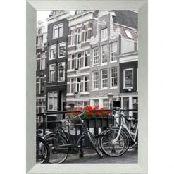 Amanti Art Brushed Sterling Silver Wood Picture Frame -Home Improvement Store GUEST cfae7a1e 1237 4a89 95a3 2a5c48294df0