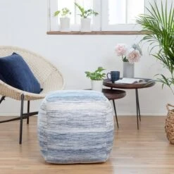 Halifax Pouf Ottoman - Anji Mountain -Home Improvement Store GUEST d0f9ba21 18f7 4113 9c5e 58cd2a69ec20