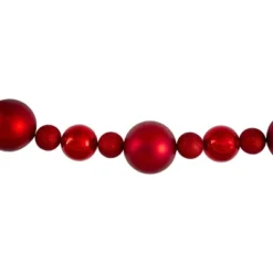 Northlight 6' Red Shatterproof Ball Artificial Christmas Garland - Unlit -Home Improvement Store GUEST d1c6708c 652a 47c4 a6e8 7b54c76b54ca