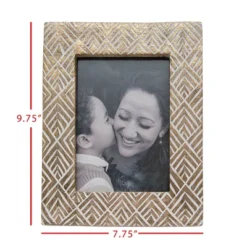 5x7 Inches Brass Wood & Glass Photo Frame - Foreside Home & Garden 11 5x7 Inches Brass Wood & Glass Photo Frame - Foreside Home & Garden -Home Improvement Store GUEST d3a6154a 4ec6 446f 9c5d 8ddd56ac36c3