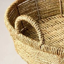 20" Woven Decorative Tray - Hearth & Hand™ With Magnolia -Home Improvement Store GUEST d515ff03 17de 447d 9d94 1876548b7ef1