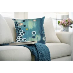 Liora Manne Visions IV Abstract Indoor/Outdoor Pillow