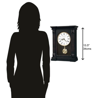 Howard Miller 635187 Howard Miller Mia Mantel Clock 635187 Worn Black (Brown Undertone) 1 Howard Miller 635187 Howard Miller Mia Mantel Clock 635187 Worn Black (Brown Undertone)