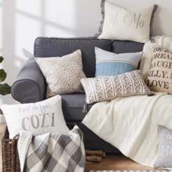 Lillian Chenille Pieced Decorative Pillow - Levtex Home -Home Improvement Store GUEST d78a6113 1297 4db9 b1a8 b8c4c3d1c56e