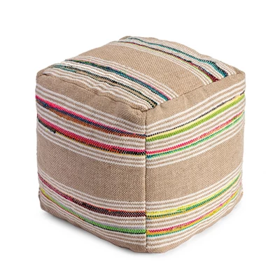 Soulard Pouf Beige - Anji Mountain 2 Soulard Pouf Beige - Anji Mountain - Image 2