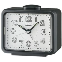 Seiko 3.5" Akarui Alarm Clock, Black -Home Improvement Store GUEST da4882dc 2d7b 41e9 b713 88a5bbb3a04a