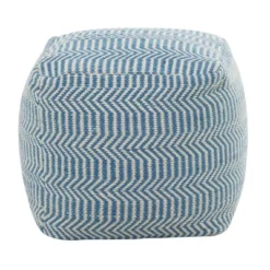 Bohemian Indoor/Outdoor Fabric Pouf - Olivia & May