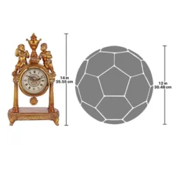 Design Toscano Arch Of Aion God Of Time Pendulum Mantel Clock -Home Improvement Store GUEST e2b0aa93 6d0e 4e14 bbff d43458d613f0