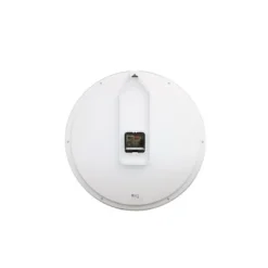 Seiko 16" Office Classic Numbered Step Wall Clock - Silver