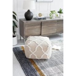 B Sides Moroccan Inspired Pouf - Anji Mountain -Home Improvement Store GUEST e4baa740 477c 4ce2 b59b 4ae53168059f