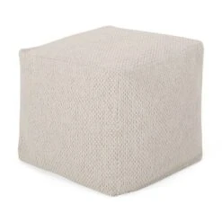 Camrose Contemporary Fabric Pouf - Christopher Knight Home -Home Improvement Store GUEST e79d493c ae49 4c10 8717 05dd80c024bb