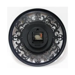 12" Sofia Wall Clock Brown - Infinity Instruments