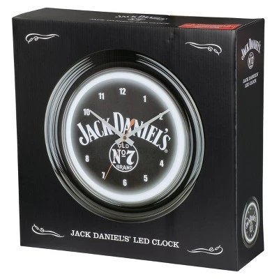 LED Old No. 7 Decorative Accent Clock - Jack Daniel's 2 LED Old No. 7 Decorative Accent Clock - Jack Daniel's - Image 2