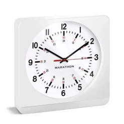 Marathon Large 12" Analog Elegant & Classic Wall Clock With Auto Nightlight & Silent Sweep 17 Marathon Large 12" Analog Elegant & Classic Wall Clock With Auto Nightlight & Silent Sweep -Home Improvement Store GUEST e9ab05e9 50b4 42d9 93dd 242116f281b7