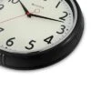 12" Wall Clock With High Bezel Black - Westclox Wall Clocks - Westclox