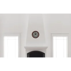 16¼" Round Wall Clock Distressed Red - Yosemite Home Decor -Home Improvement Store GUEST efe20cd5 44b2 4ee8 a09d 848d5ba9d20f