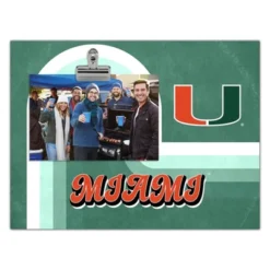 8'' X 10'' NCAA Miami Hurricanes Picture Frame