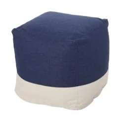 Tattnall Contemporary Two-Tone Fabric Cube Pouf - Christopher Knight Home 19 Tattnall Contemporary Two-Tone Fabric Cube Pouf - Christopher Knight Home -Home Improvement Store GUEST f02f2829 5636 4d21 b531 a004e003e2e0