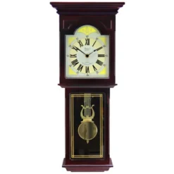 Bedford Clock Collection Redwood 23 Inch Redwood Oak Finish Wall Clock -Home Improvement Store GUEST f0f6a26e 4812 47fb b08e 83f1b7705480