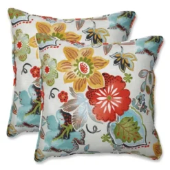 Alatriste 2pc Outdoor/Indoor Throw Pillows Ivory - Pillow Perfect -Home Improvement Store GUEST f176b30a 3dad 4310 a525 b73634c184d1
