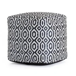 Zuma Indoor/Outdoor Pouf - Anji Mountain