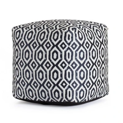 Zuma Indoor/Outdoor Pouf - Anji Mountain 1 Zuma Indoor/Outdoor Pouf - Anji Mountain