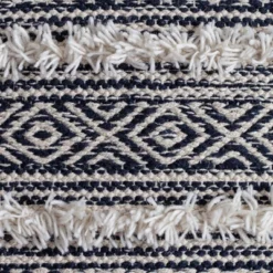 Ouray Pouf Blue/Ivory - Anji Mountain 10 Ouray Pouf Blue/Ivory - Anji Mountain -Home Improvement Store GUEST f3f6a2a5 2d97 4a62 bb5c d647d4378569