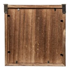 Genie Crafts Wooden Shadow Box Bank, Rainy Day Fund (7.1 X 1.8 Inches)