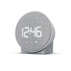Round Time Table Clock Gray - Capello -Home Improvement Store GUEST f4c2bf02 c5ab 48b0 aad6 fef9994d5993