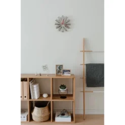 Ribbon Wood Wall Clock Steel - Umbra 11 Ribbon Wood Wall Clock Steel - Umbra -Home Improvement Store GUEST f95597d3 45fb 4ef3 9ffa 5c709670fe41