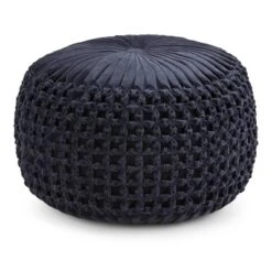Vanessa Round Pouf - Wyndenhall -Home Improvement Store GUEST f961d35b 25db 479b 8b43 384f8a3210f5