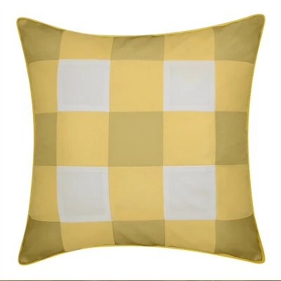 20"x20" Oversize Gingham Decorative Patio Square Throw Pillow - Edie@Home 6 20"x20" Oversize Gingham Decorative Patio Square Throw Pillow - Edie@Home - Image 6