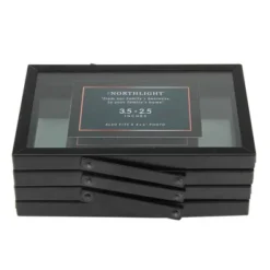 Northlight 20" Contemporary Collapsible Rectangular 4" X 6" Photo Picture Frame - Black -Home Improvement Store GUEST fbea3cd0 29b5 4838 bc3f f48c4390d890