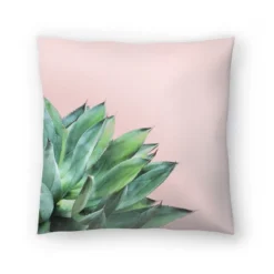 Suculent On Pink By Tanya Shumkina Throw Pillow - Americanflat -Home Improvement Store GUEST fca427ee de95 4e5b 9af9 83f22e5f1cc0