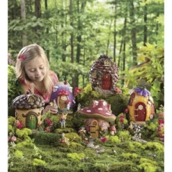 HearthSong Fairy Village Set With Five Decorative Resin Houses And 10 Nature-Themed Fairies -Home Improvement Store GUEST fd1e343d 341f 4c48 872a 1c923da36890