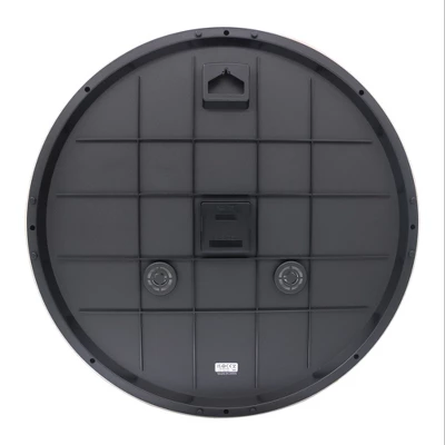 Seiko 20" Ondo Splash Resist Thermometer Hygrometer Wall Clock - Brown 1 Seiko 20" Ondo Splash Resist Thermometer Hygrometer Wall Clock - Brown