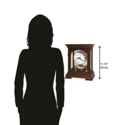 Howard Miller 635167 Howard Miller Statesboro Mantel Clock 635167 Cherry Bordeaux -Home Improvement Store GUEST feb45dd9 cece 4541 abfe ba59e1ea4082