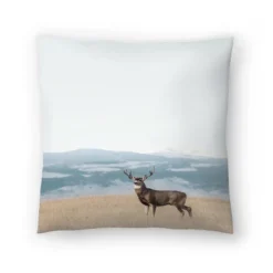 Colorado Meadow With A Deer By Tanya Shumkina Throw Pillow - Americanflat -Home Improvement Store GUEST ff32276b 3b19 4534 b4a9 b32fb295aca2